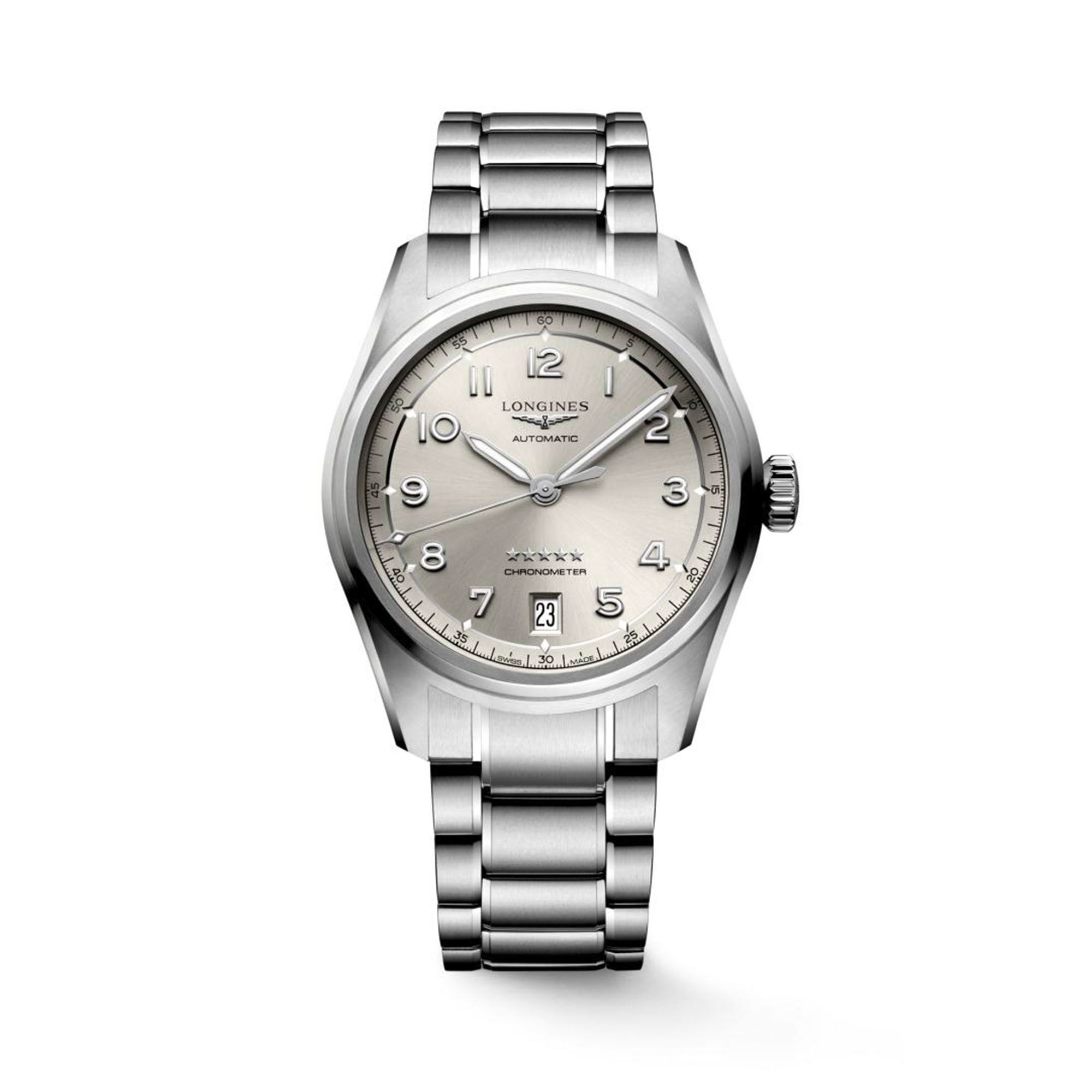 Longines Spirit Automatic 37 mm Stainless Steel | Maison Birks
